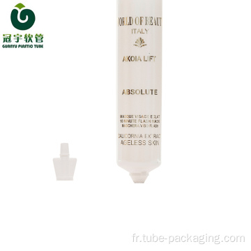 Tube en plastique cosmétique de 6 ml pour emballage de crème pour les yeux et les essences